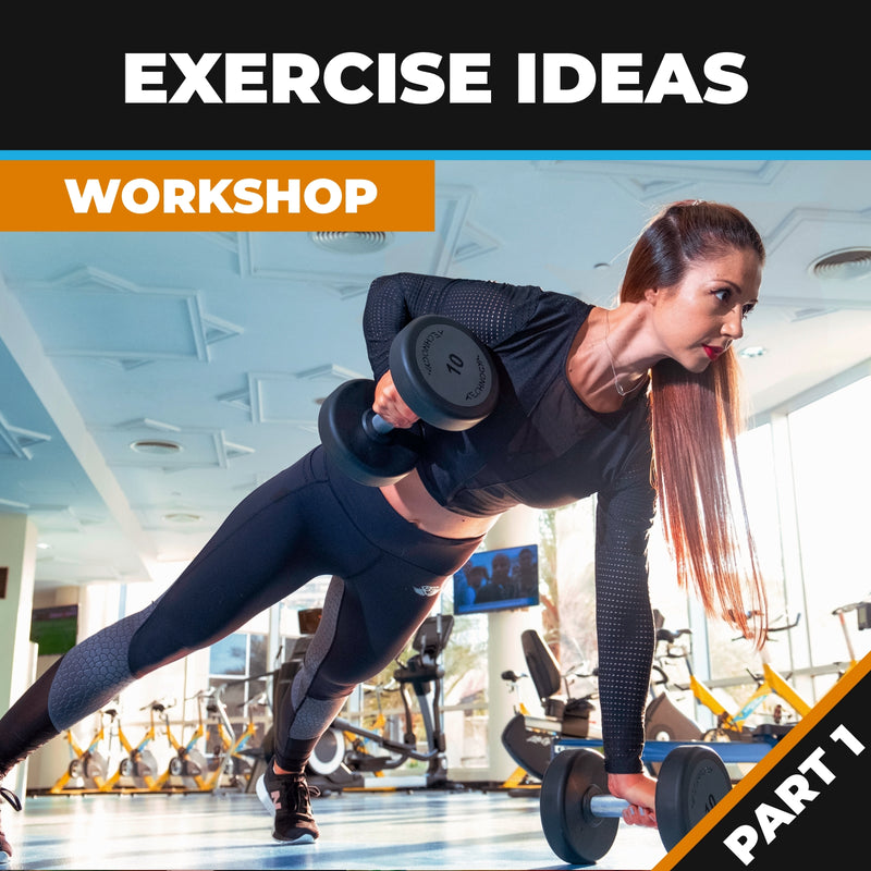 Exercise Ideas for Fitness Professional Part 1 (workshop package)