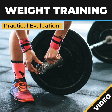 Weight Training Practical Evaluation - BBFE Registration