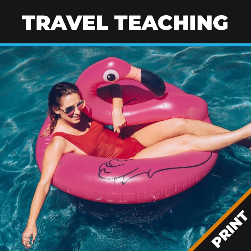 Travel Teaching Print