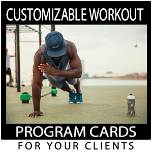 Example Program Card For Exercise Customizable Workout Program Cards for your Clients – Body Blueprint
